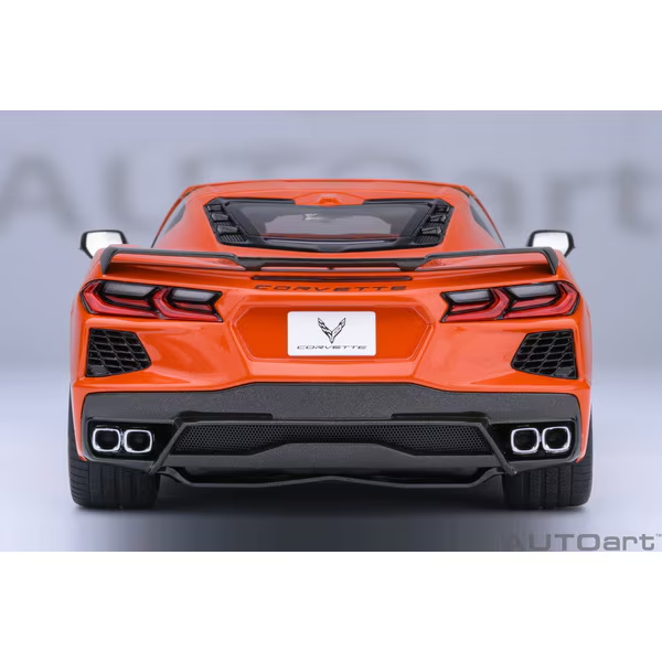 AUTOart 71283 1/18 Chevrolet Corvette C8 Stingray Z51 Orange Diecast