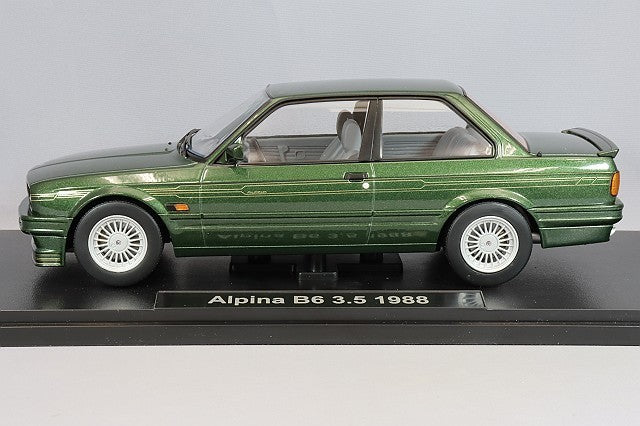 KK Scale KKDC180702 1/18 BMW Alpina B6 3.5 1988 Green Metallic Diecast