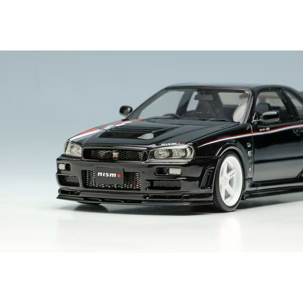 Make Up EIDOLON EM436D 1/43 Nissan Skyline GT-R BNR34 NISMO R-tune Black Pearl