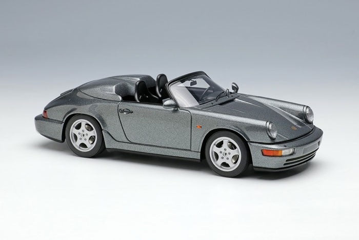 VISION VM165E 1/43 Porsche 911 964 Carrera 2 Speedster 1993 Slate Gray Metallic