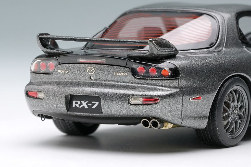 EIDOLON EM817A 1/43 Mazda RX-7 FD3S Spirit R 2002 Headlamp Open Titanium Gray