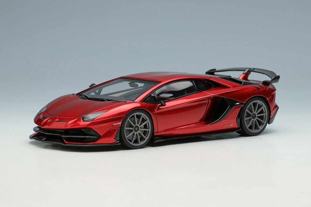 EIDOLON EM513A 1/43 Lamborghini Aventador SVJ 2018 Rosso Efesto Resin
