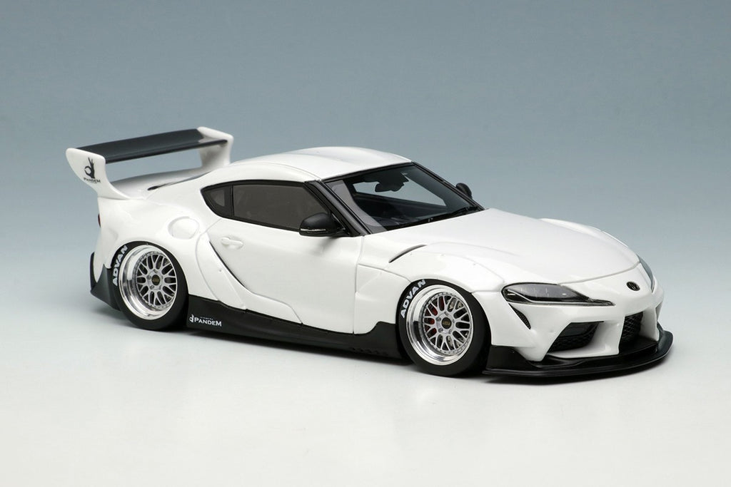Make Up EIDOLON RB006A 1/43 Toyota Pandem GR Supra Ver1 White 2019