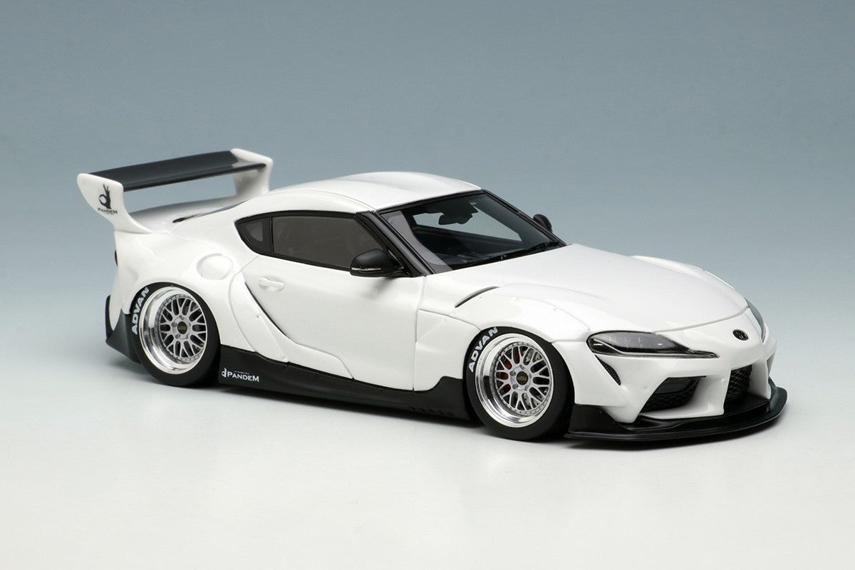 Make Up EIDOLON RB006A 1/43 Toyota Pandem GR Supra Ver1 White 2019