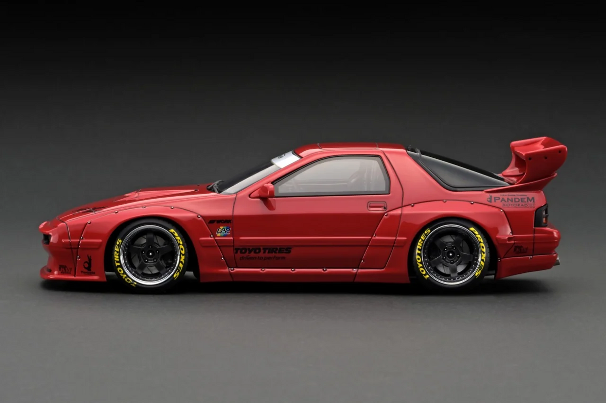 Ignition Model IG2914 1/18 PANDEM Mazda RX-7 FC3S Red Resin
