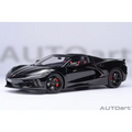 AUTOart 71280 1/18 Chevrolet Corvette C8 Stingray Z51 Black New