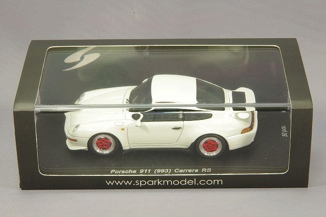 Spark CA04311016 1/43 Porsche 911 993 Carrera RS White Red Rim