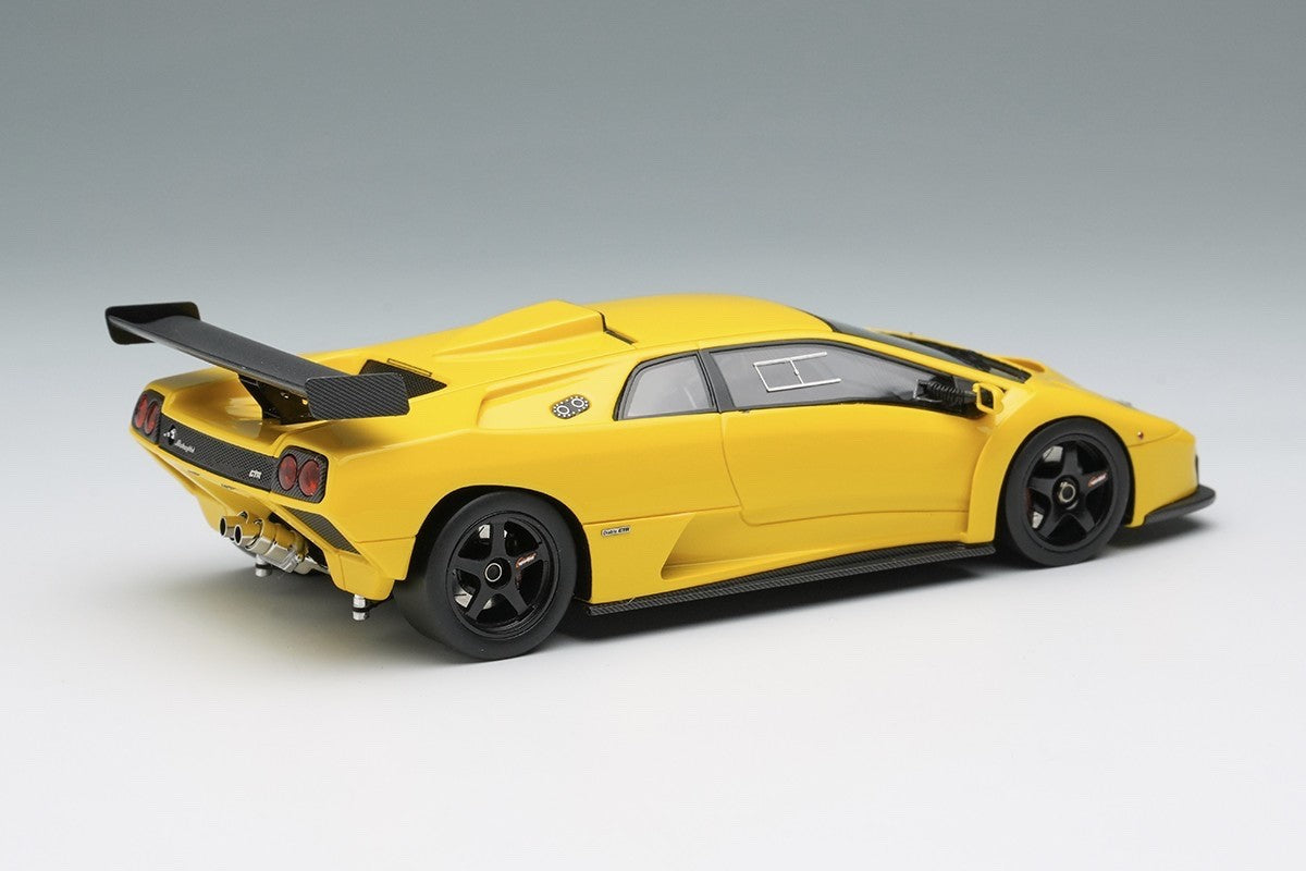 Make Up EIDOLON EM786A 1/43 Lamborghini Diablo GTR 1999 Yellow Resin