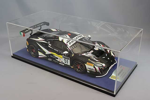 Looksmart LS18RC015 1/18 Ferrari 488 GT3 Spa 24H 2021 Winner #51 AF Corse