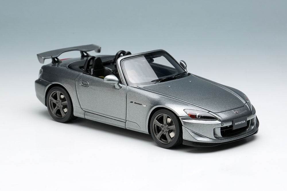EIDOLON EM678G 1/43 Honda S2000 AP2 Type S 2007 Synchro Silver Metallic Limited
