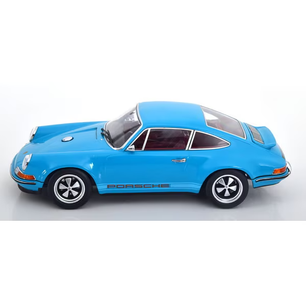 KK scale KKDC180445 1/18 Singer 911 Coupe Turquoise Blue Die-cast