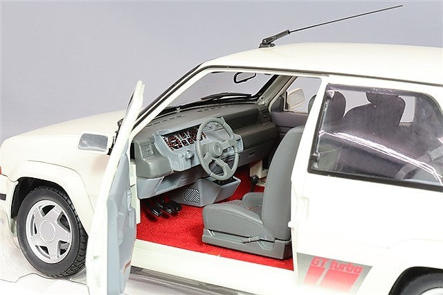 Norev NO185206 1/18 Renault Super 5 GT Turbo Phase 2 1989 Panda White Diecast