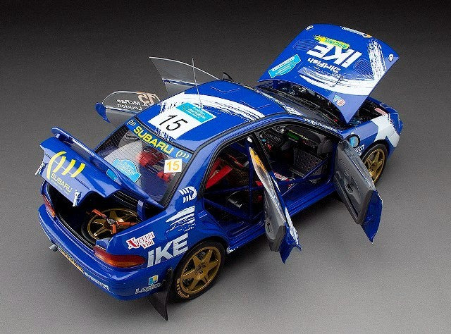 Sun Star SS5529 1/18 Subaru Impreza 555 Rally 2023 #15 Diecast