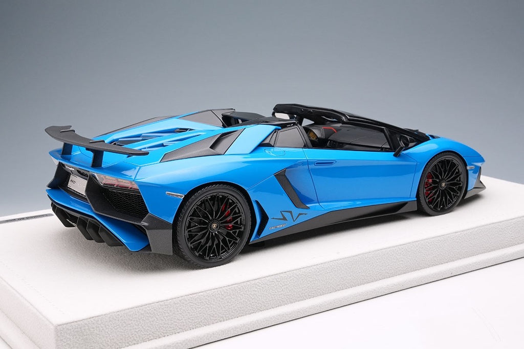 EIDOLON EML007B 1/18 Lamborghini Aventador LP750-4 SV Roadster 2015 Pearl Blue
