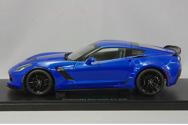 AUTOart Aa71265 1/18 Chevrolet Corvette C7 Z06 Coupe Blue Metallic USA