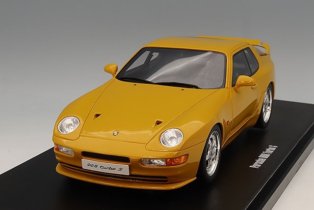 GT Spirit GTS947 1/18 Porsche 968 Turbo S 1993 Yellow Resin