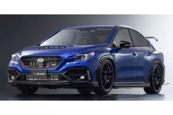 Kyosho Samurai KSR18069BL 1/18 Subaru WRX STI S210 Complete Car Blue