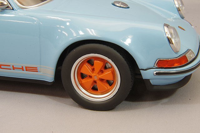 KK Scale KKDC180441 1/18 Porsche Singer 911 Coupe Light Blue Diecast
