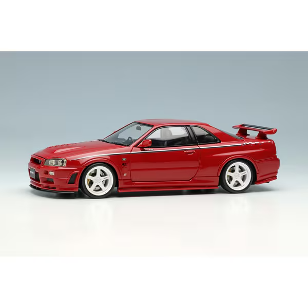 Make up EIDOLON EM436C 1/43 Nissan Skyline GT-R BNR34 NISMO R-tune Active Red
