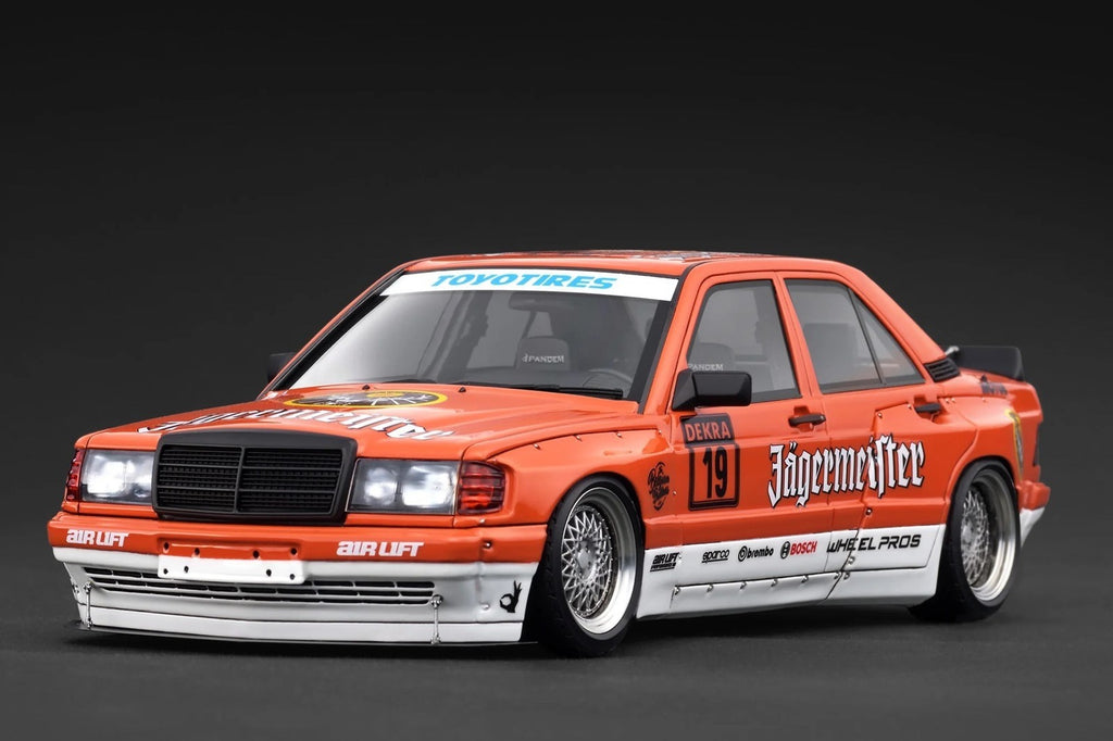 Ignition Model IG3771 1/18 PANDEM 190 Jaegermeister Livery Orange