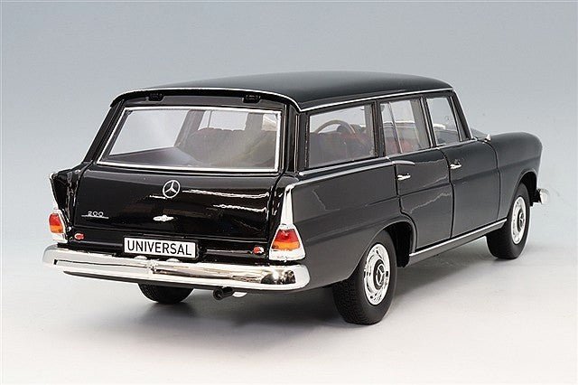 Norev FS-NO183708 1/18 Mercedes-Benz 200 Universal 1966 Black Die-cast