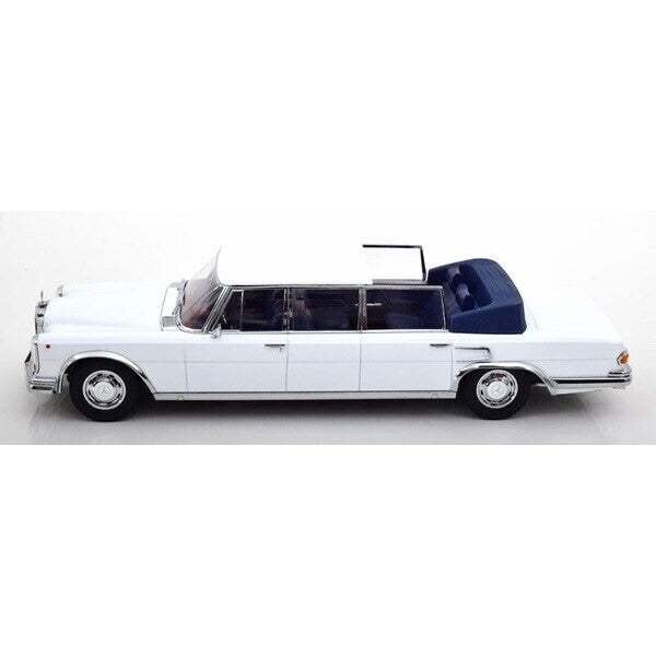 KK Scale KKDC181184 - 1/18 Mercedes 600 W100 Landaulet 1964 White