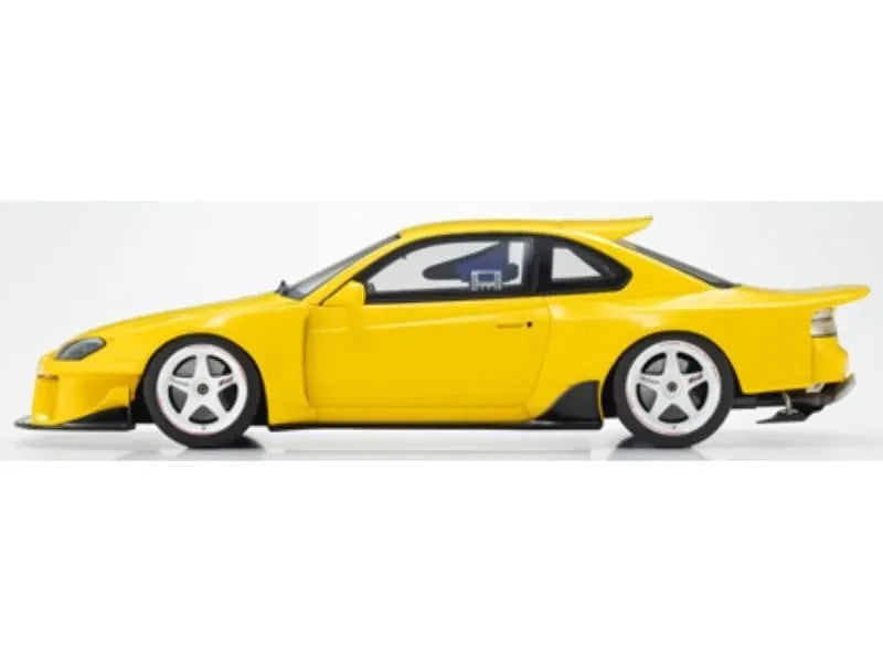 Kyosho KSR18066Y 1/18 Nissan Silvia S15 Khyzyl Saleem Yellow Resin