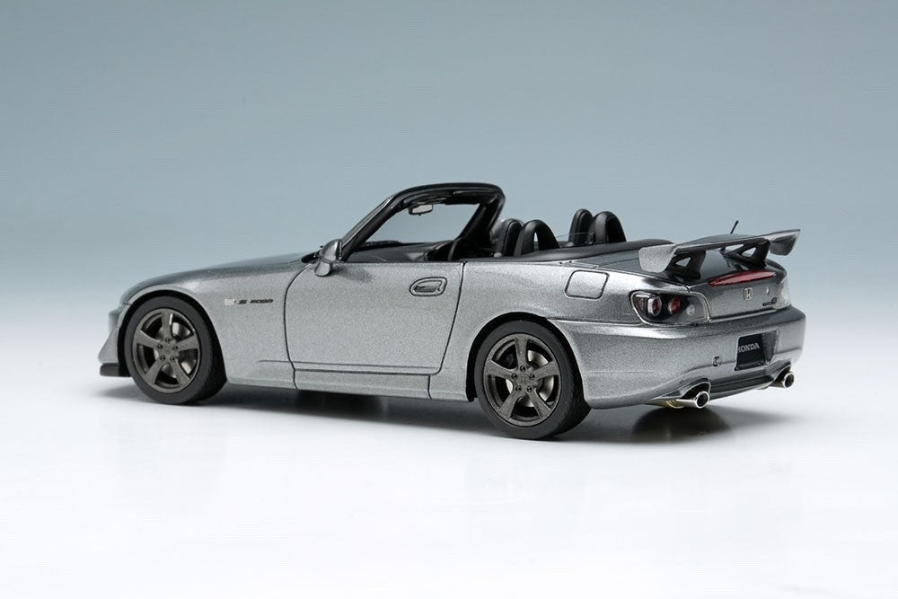 EIDOLON EM678G 1/43 Honda S2000 AP2 Type S 2007 Synchro Silver Metallic Limited