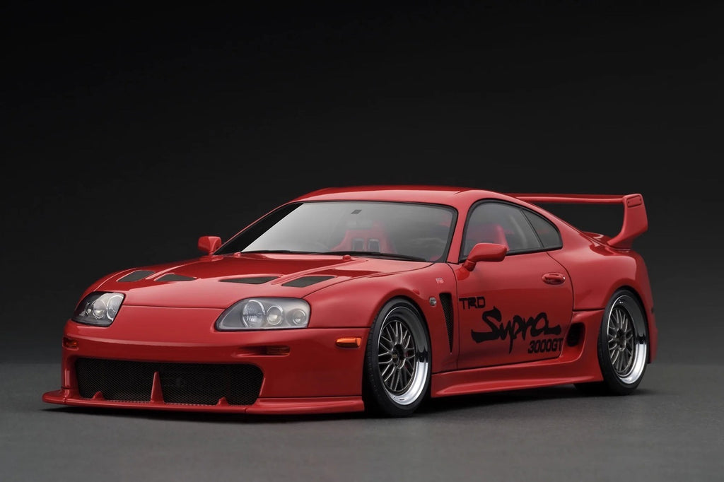 Ignition Model IG3602 1/18 Toyota Supra A80 TRD 3000GT Red