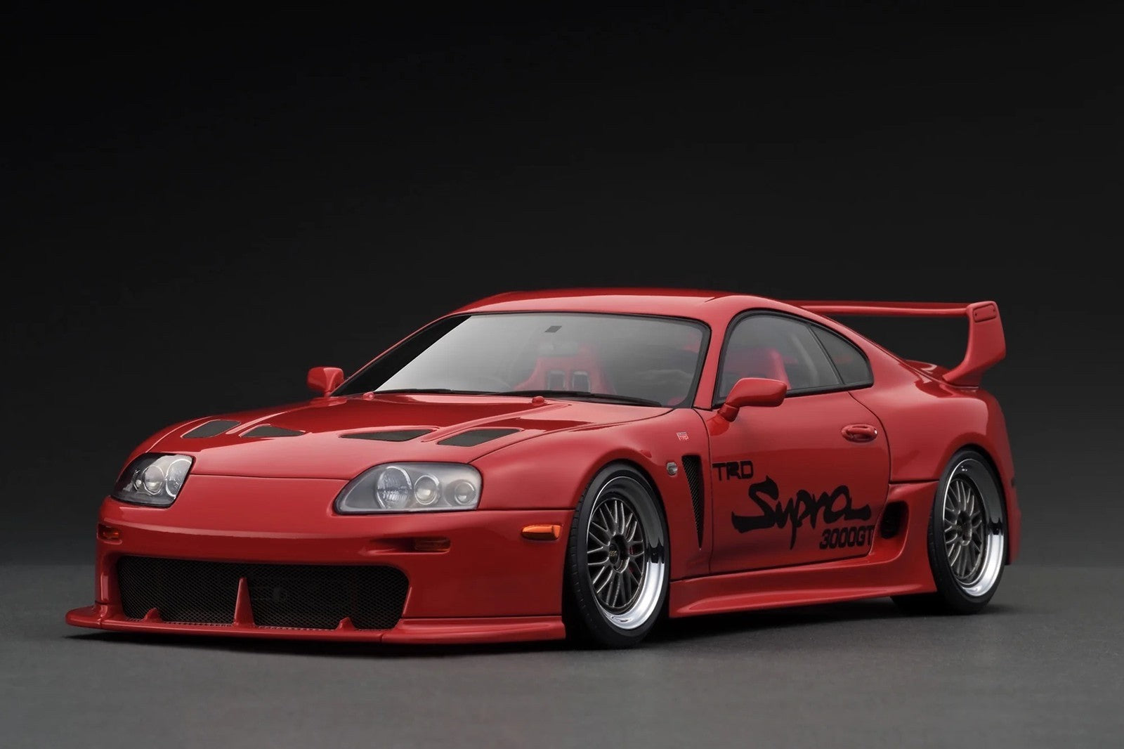Ignition Model IG3602 1/18 Toyota Supra A80 TRD 3000GT Red