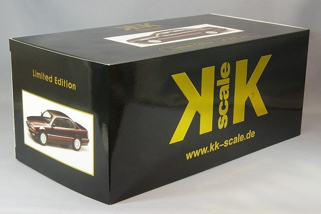 KK Scale KKDC180364 1/18 BMW 740i E38 1994 Dark Red Metallic Diecast