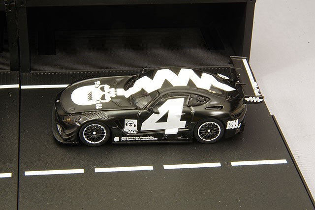 Tarmac T64-008-4A4Box 1/64 Mercedes-AMG GT3 #3 Pit Diorama Set