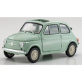 KYOSHO KS08966LG - 1/18 Fiat Nuova 500 Green Clear [Diecast Mini Car]
