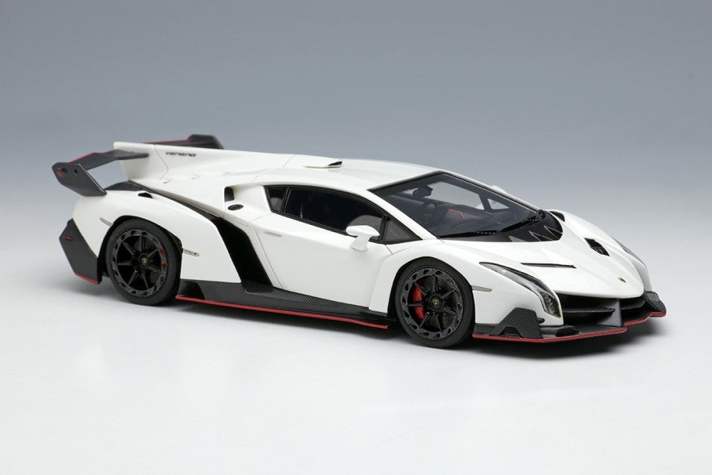 EIDOLON EM449F 1/43 Lamborghini Veneno 2013 Pearl White Resin