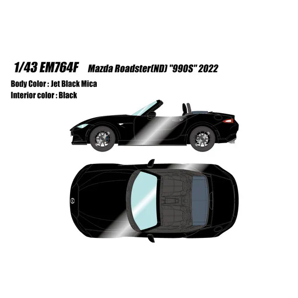 Make Up EIDOLON EM764F Mazda Roadster (ND) 990S 2022 Jet Black Mica