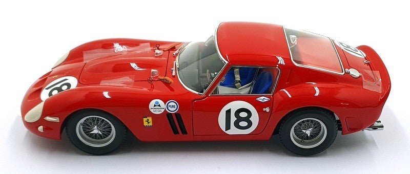 Kyosho KS08438F 1/18 Ferrari 250 GTO 1963 Daytona 3h #18 Red Die-Cast Model NEW
