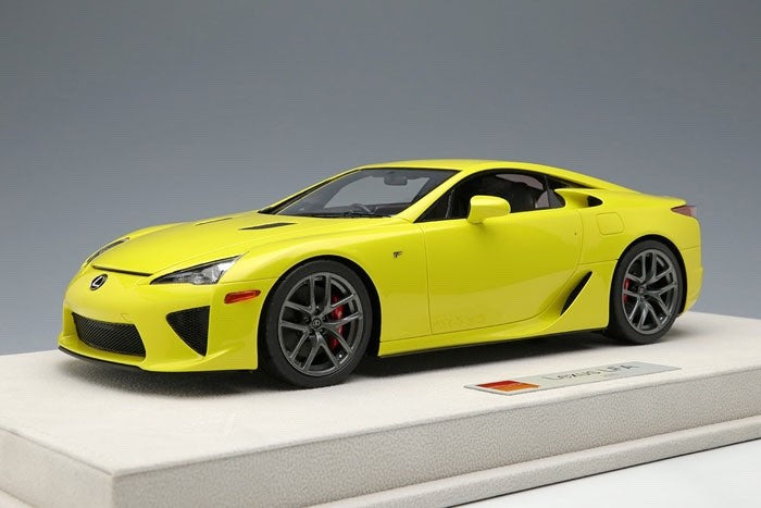 EIDOLON EML043D 1/18 Lexus LFA 2010 Pearl Yellow Resin Ltd 70pcs