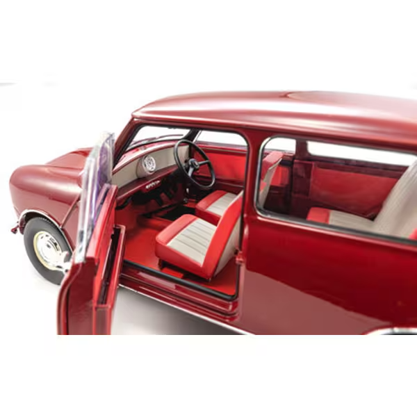 Kyosho KS08964R - 1/18 Morris Mini Mk.1 1959 Cherry Red [Die-cast Model Car]