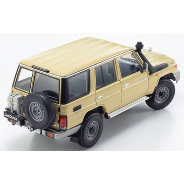 KYOSHO AL870102 1/18 Toyota Land Cruiser 76 2017 Beige Die-Cast Model