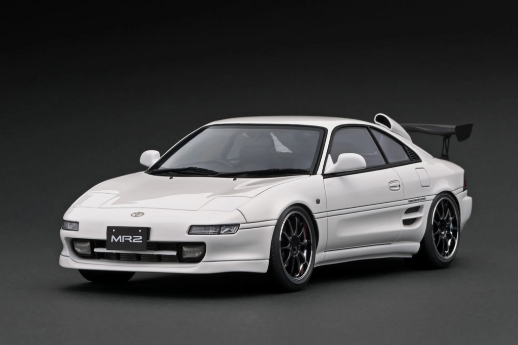 Ignition Model IG3336 1/18 Toyota MR2 SW20 GT Wing CE28 White Resin