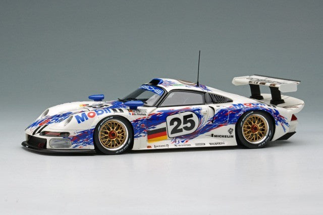 EIDOLON EM328A 1/43 Porsche 911 GT1 Le Mans 1996 No.25 2nd Place