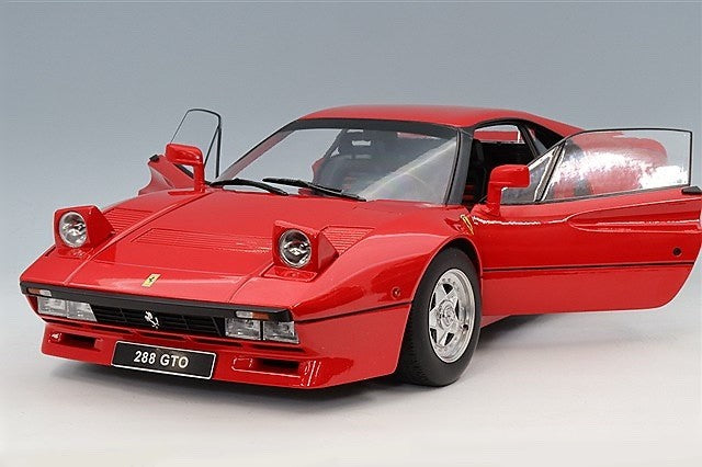 KK Scale KKDC120151 1/12 Ferrari 288 GTO 1984 Red Diecast Model Car Opening