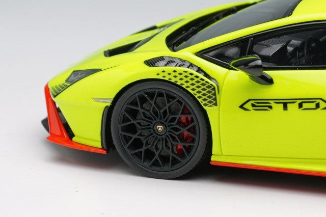 EIDOLON EM737H 1/43 Lamborghini Huracan STO 2021 Verde Scandal Resin Limited