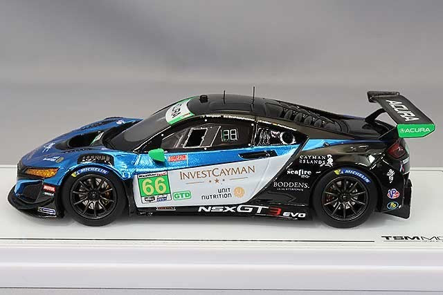 TSM TSM430681 1/43 Acura NSX GT3 EVO22 #66 2022 Daytona 24H IMSA Gradient Racing
