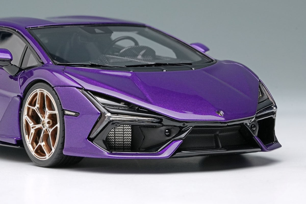 Make Up EIDOLON EM739D 1/43 Lamborghini Revuelto 2024 Viola Pasifae/Black
