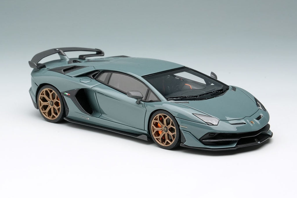 EIDOLON EM438N 1/43 Lamborghini Aventador SVJ 2018 Gray Resin Limited 60pcs