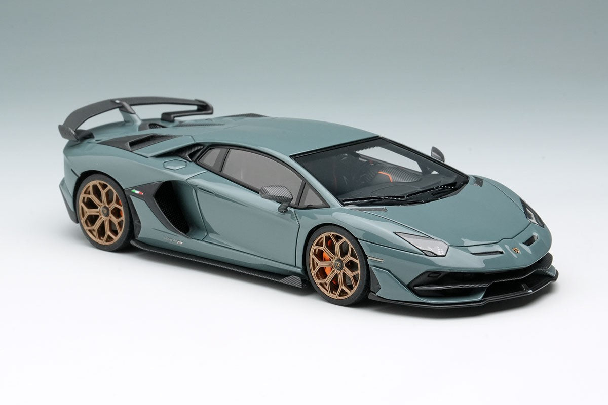 EIDOLON EM438N 1/43 Lamborghini Aventador SVJ 2018 Gray Resin Limited 60pcs