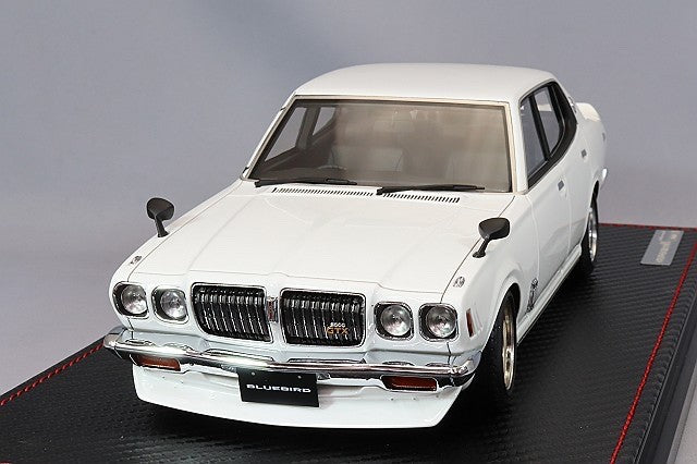 Ignition Model IG3617 1/18 Nissan Bluebird U 2000GTX G610 Datsun 610 White Resin