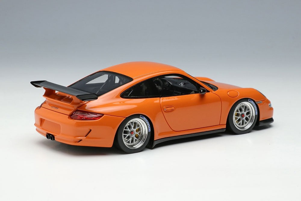 EIDOLON EM710D 1/43 Porsche 911 997 GT3 RS BBS Cup Wheel Orange Limited 60pcs