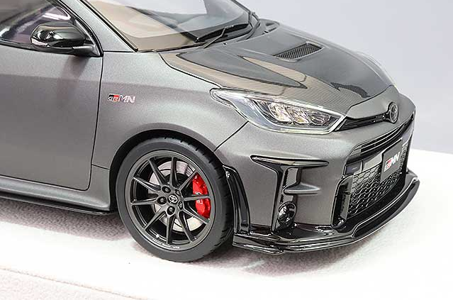 EIDOLON EML133A 1/18 Toyota GRMN Yaris Circuit Package 2022 Matte Steel